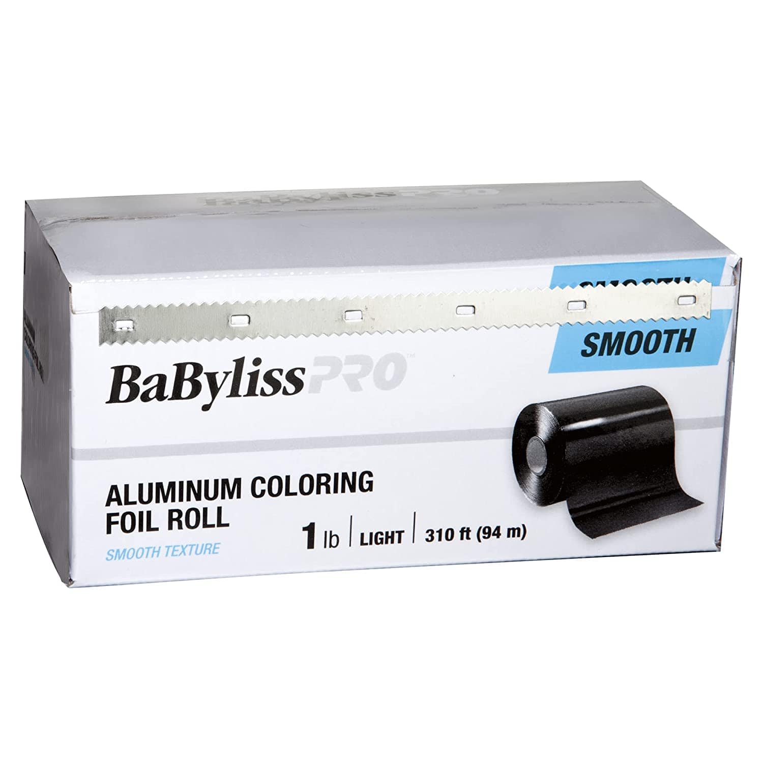 BABYLISS PRO Aluminum Coloring Foil Roll Smooth 1 lb | Light 310 ft